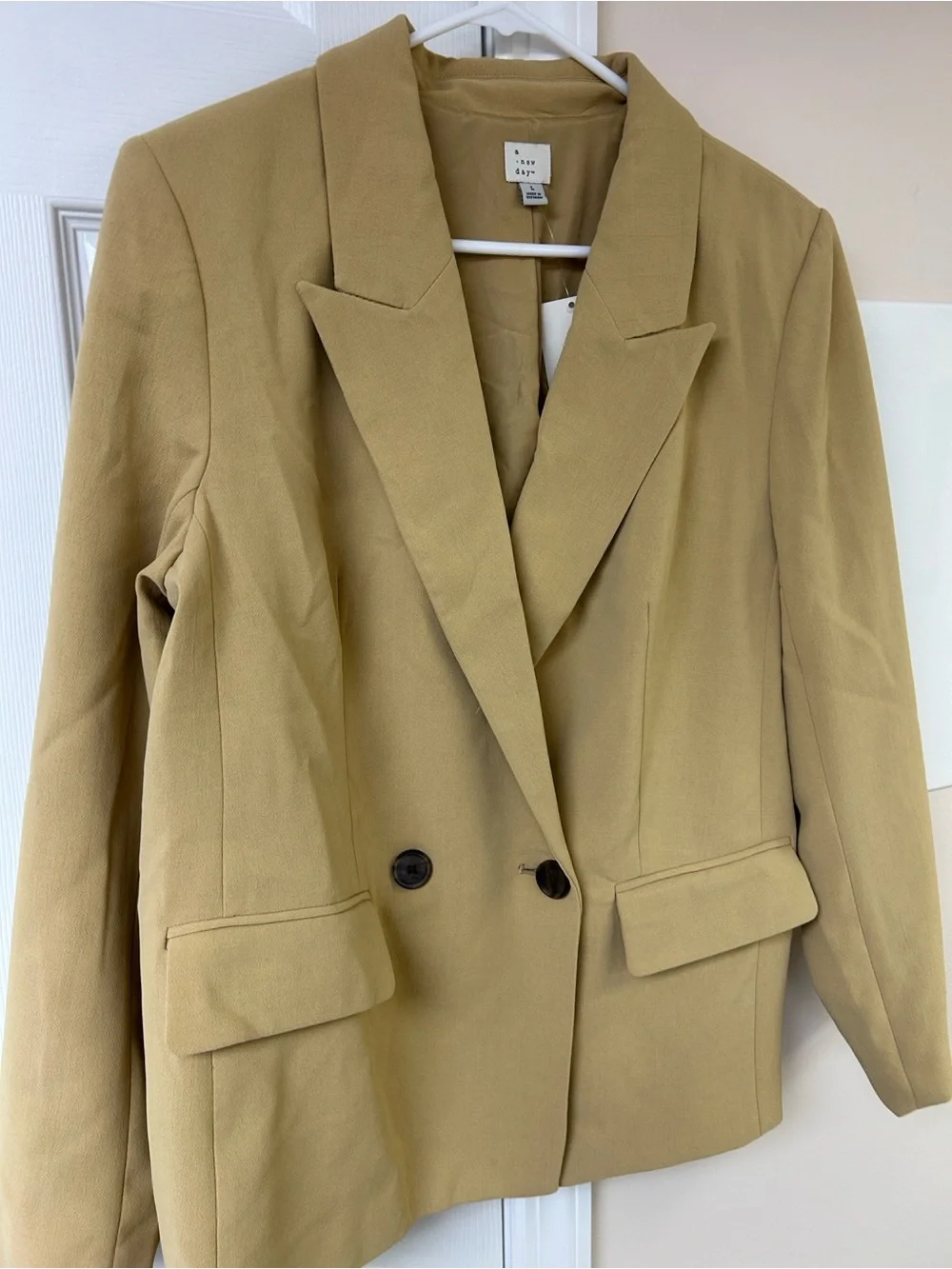 NWT A New Day Double Breasted Blazer Oversized
